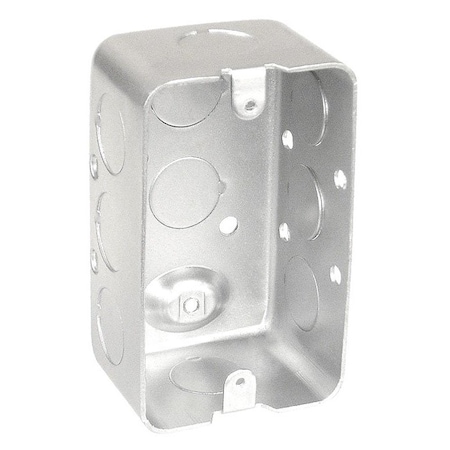 Southwire Handy Box, Handy Box Type, Galvanized Steel, Rectangular Shape G20281